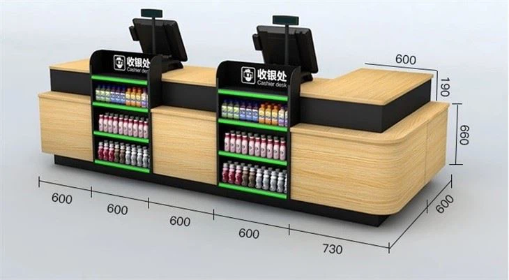 Modern Cashier Checkout Counter